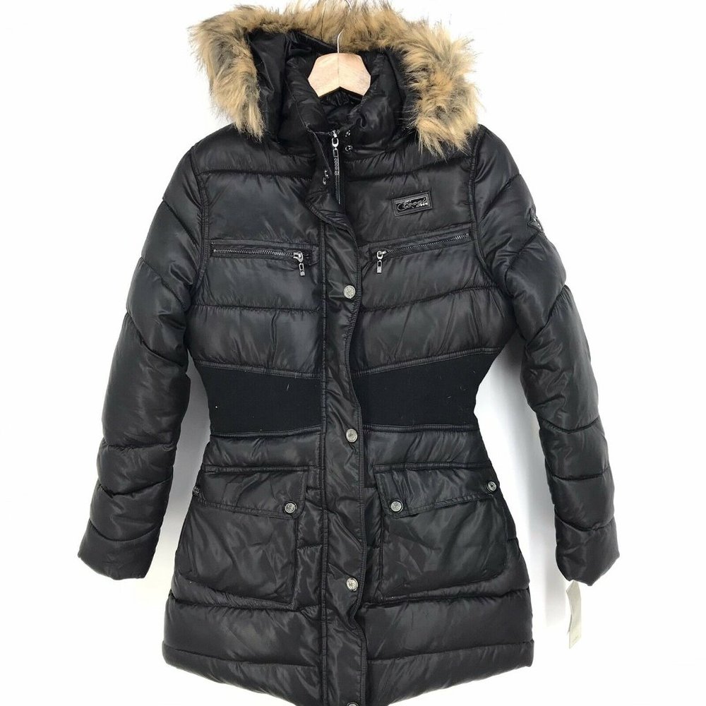 S NWT MSRP $145 COOGI Women’s Faux Fur Detachable